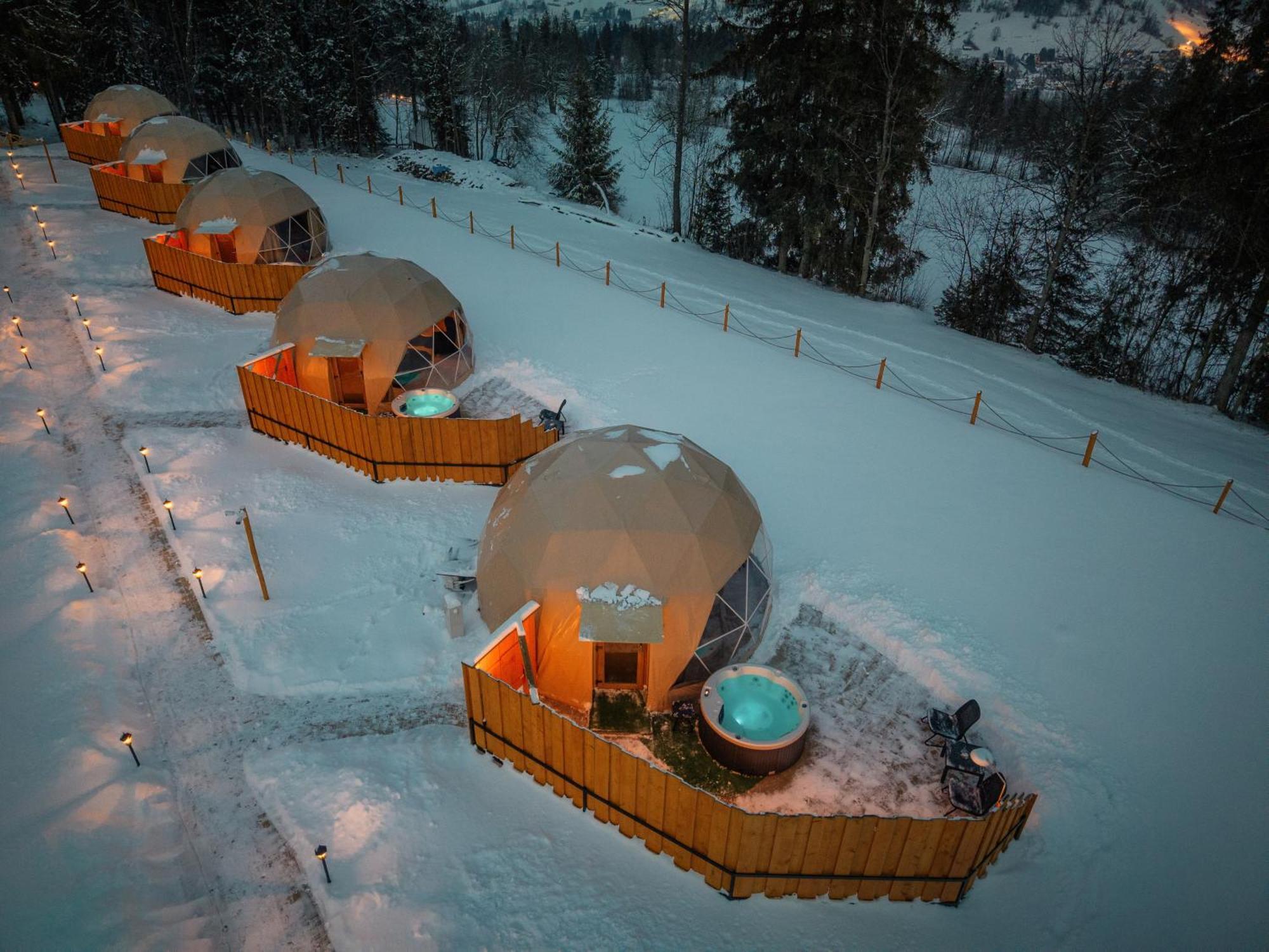 Hotel Diamond Glamp & Jacuzzi à Zakopane Extérieur photo